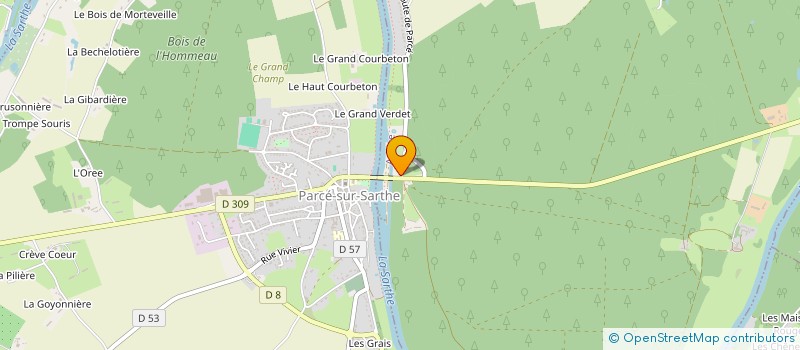 localisation de l'entreprise MONSIEUR JEROME PICQUET  AVOISE