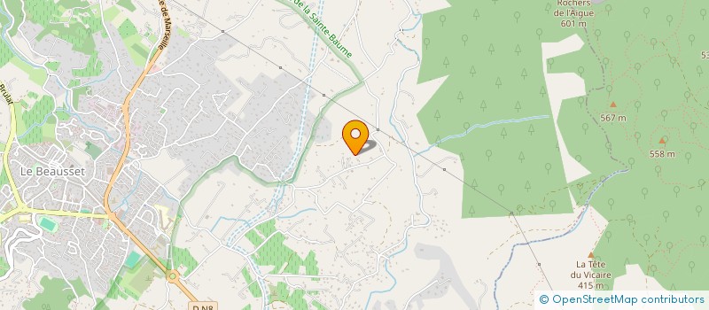 localisation de l'entreprise MONSIEUR JEROME PIEDISCALZI  LE BEAUSSET