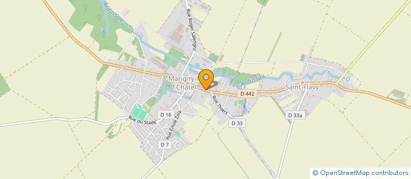 localisation de l'entreprise MONSIEUR JEROME PIERRE  MARIGNY-LE-CHATEL