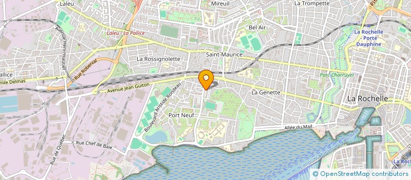 localisation de l'entreprise MONSIEUR JEROME PILET  LA ROCHELLE