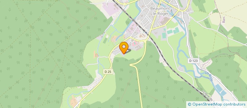 localisation de l'entreprise MONSIEUR JEROME PILLEUX  BEAUMONT-LE-ROGER