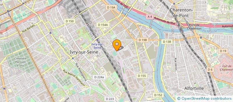 localisation de l'entreprise MONSIEUR JEROME PINCHERA  IVRY-SUR-SEINE