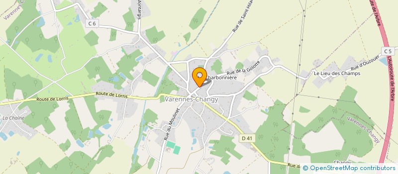 localisation de l'entreprise MONSIEUR JEROME PINEDE à VARENNES-CHANGY