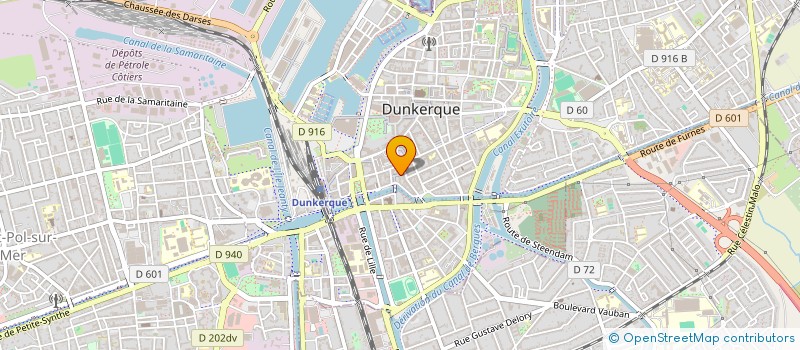 localisation de l'entreprise MONSIEUR JEROME PINON à DUNKERQUE