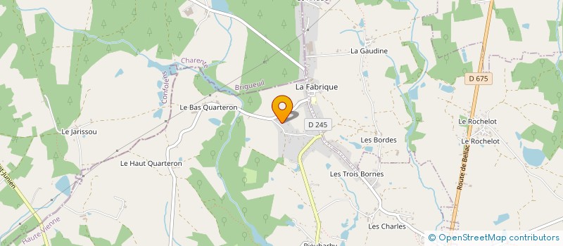 localisation de l'entreprise MONSIEUR JEROME PIZZINAT à SAINT-JUNIEN