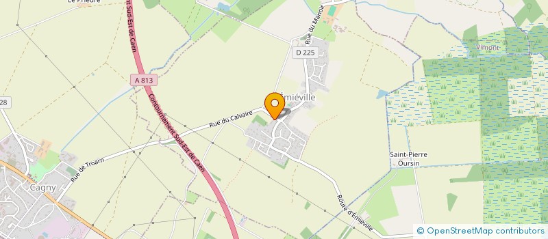 localisation de l'entreprise MONSIEUR JEROME PLANQUE  EMIEVILLE