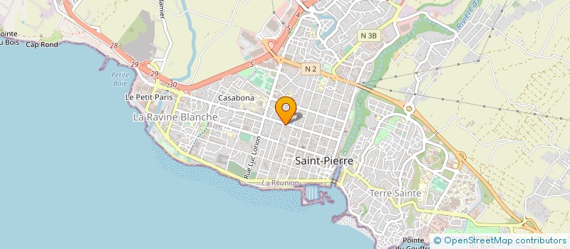 localisation de l'entreprise MONSIEUR JEROME PLANSON à SAINT-PIERRE