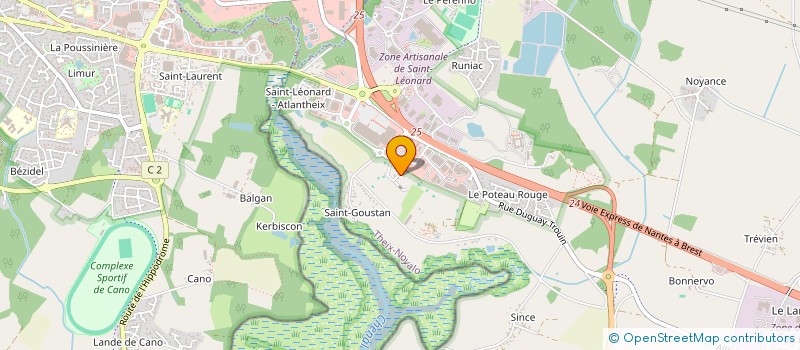 localisation de l'entreprise MONSIEUR JEROME PLESSIX  THEIX-NOYALO