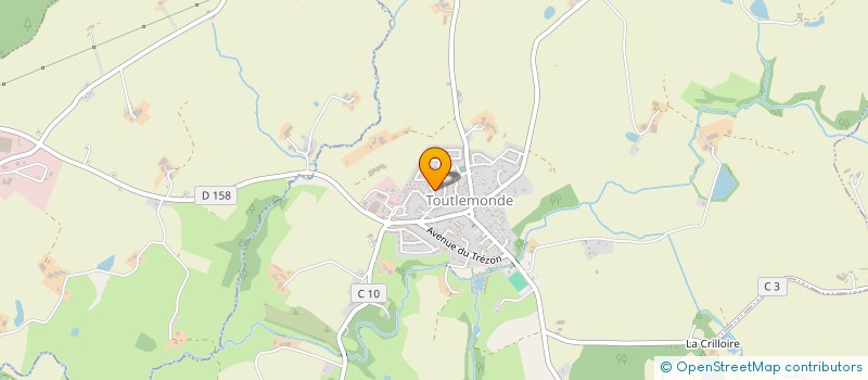 localisation de l'entreprise MONSIEUR JEROME POIRON  TOUTLEMONDE