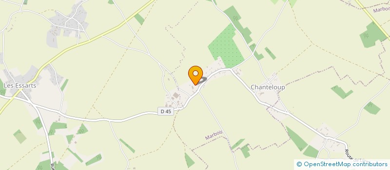 localisation de l'entreprise MONSIEUR JEROME POIRSON  MARBOIS