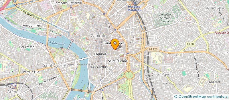 localisation de l'entreprise MONSIEUR JEROME POITEVIN à TOULOUSE