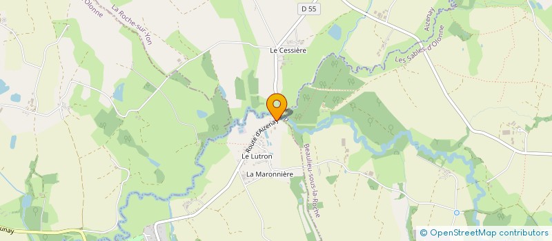 localisation de l'entreprise MONSIEUR JEROME POIZAC  MARTINET