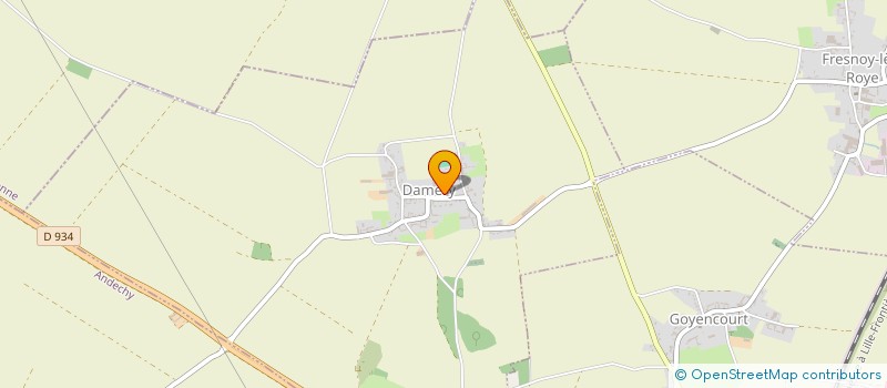 localisation de l'entreprise MONSIEUR JEROME POLLET  ANDECHY