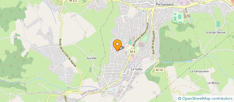 localisation de l'entreprise MONSIEUR JEROME POMARES  ROCHE-LA-MOLIERE