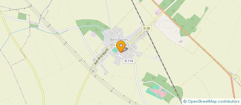 localisation de l'entreprise MONSIEUR JEROME POMMIER à BERCHERES-LES-PIERRES