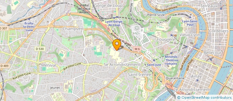 localisation de l'entreprise MONSIEUR JEROME POMPEE à LYON 5EME