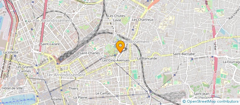 localisation de l'entreprise MONSIEUR JEROME PORCHERON à MARSEILLE