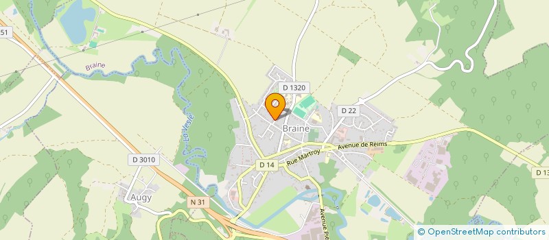 localisation de l'entreprise MONSIEUR JEROME POREZ  BRAINE