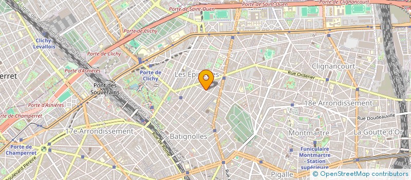 localisation de l'entreprise MONSIEUR JEROME PORIER  PARIS