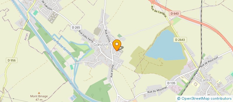 localisation de l'entreprise MONSIEUR JEROME POTIER  GULZIN