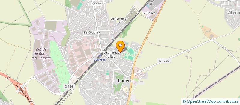 localisation de l'entreprise MONSIEUR JEROME POUETRE  LOUVRES