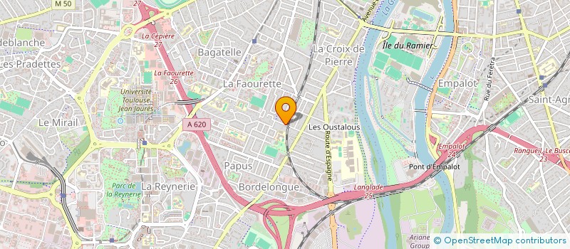 localisation de l'entreprise MONSIEUR JEROME POUILLE à TOULOUSE