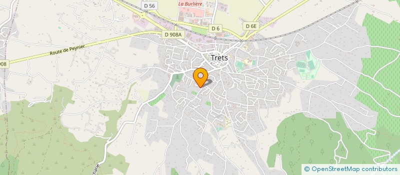 localisation de l'entreprise MONSIEUR JEROME POULET à TRETS