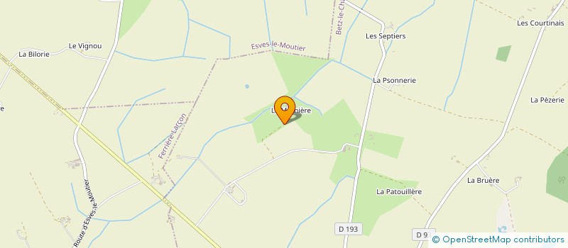 localisation de l'entreprise MONSIEUR JEROME POUPAULT à BETZ-LE-CHATEAU