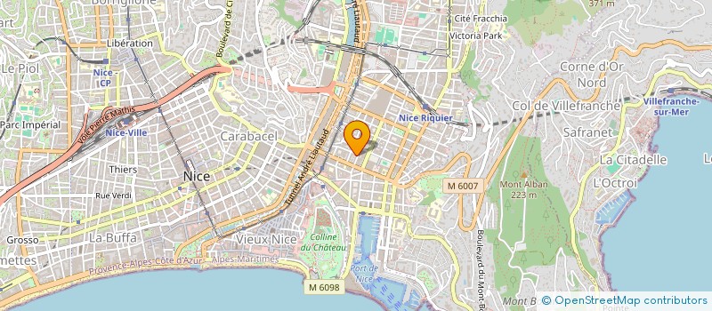 localisation de l'entreprise MONSIEUR JEROME PRUDEL à NICE