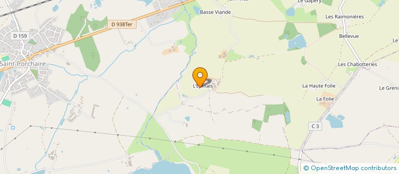 localisation de l'entreprise MONSIEUR JEROME PRUDHOMME  SAINT-AUBIN-DU-PLAIN