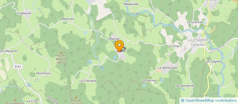 localisation de l'entreprise MONSIEUR JEROME PRZYSTUPA à LA CHAPELLE-TAILLEFERT