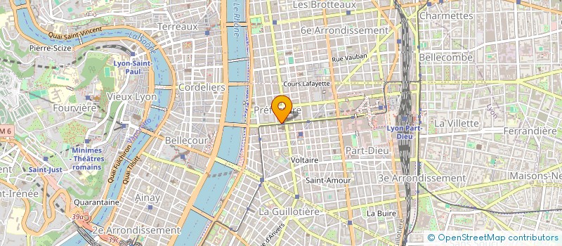 localisation de l'entreprise MONSIEUR JEROME PUGNERE  LYON