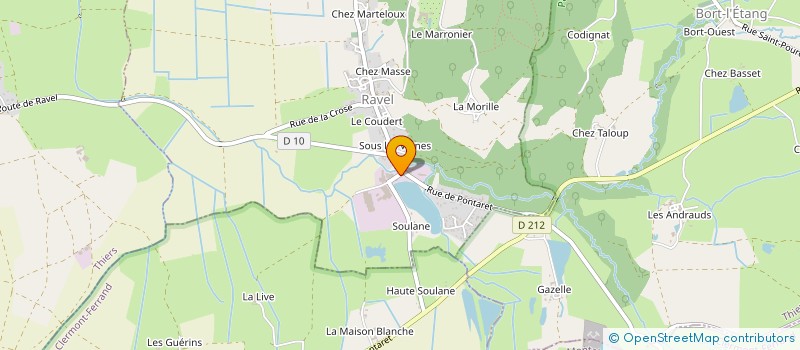 localisation de l'entreprise MONSIEUR JEROME PUISSANT  RAVEL