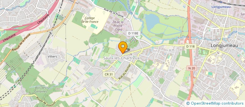 localisation de l'entreprise MONSIEUR JEROME PUYOU-MICHOU  SAULX-LES-CHARTREUX