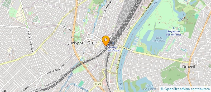 localisation de l'entreprise MONSIEUR JEROME QUACH à JUVISY-SUR-ORGE