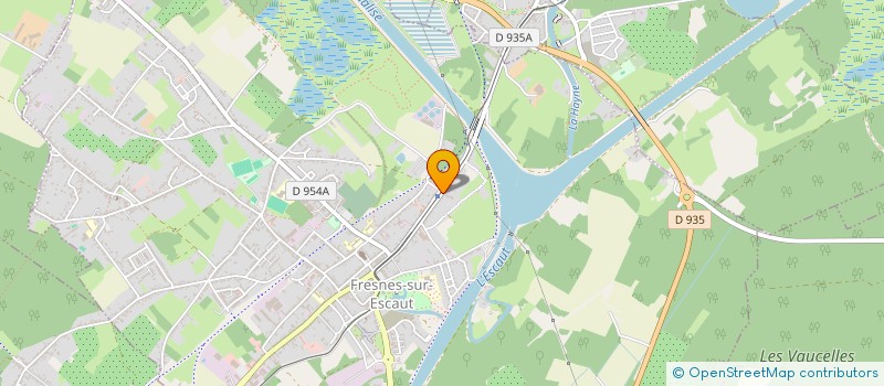 localisation de l'entreprise MONSIEUR JEROME QUANDALLE  FRESNES-SUR-ESCAUT