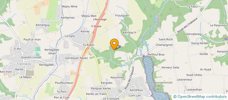 localisation de l'entreprise MONSIEUR JEROME QUEINNEC  COMBRIT