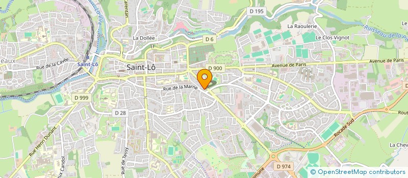 localisation de l'entreprise MONSIEUR JEROME QUESNEL  SAINT-LO