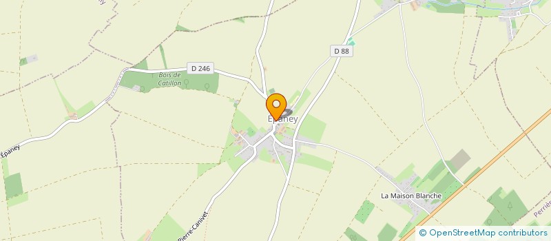 localisation de l'entreprise MONSIEUR JEROME QUEUDEVILLE  EPANEY