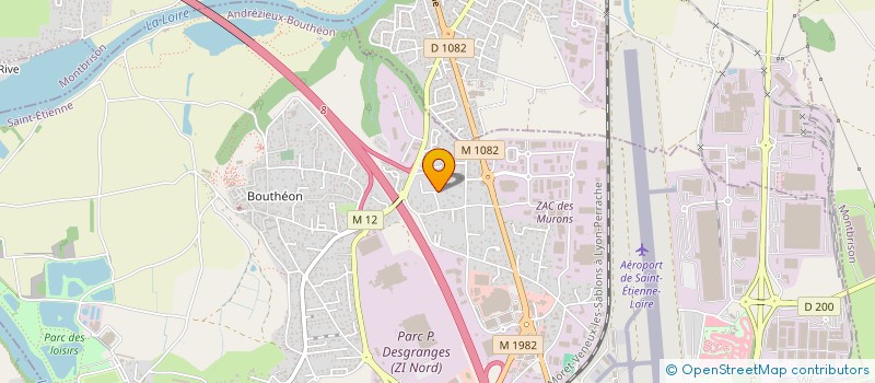 localisation de l'entreprise MONSIEUR JEROME QUEULOUP  ANDREZIEUX-BOUTHEON