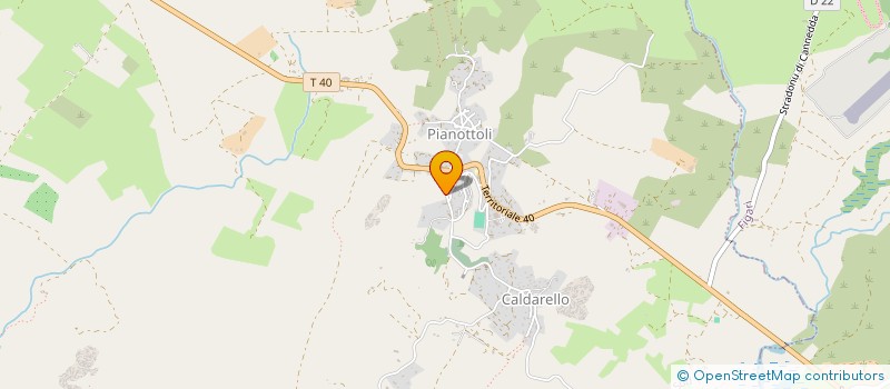 localisation de l'entreprise MONSIEUR JEROME QUILICHINI  PIANOTTOLI-CALDARELLO