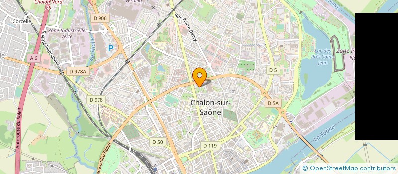 localisation de l'entreprise MONSIEUR JEROME QUINIOU à CHALON-SUR-SAONE
