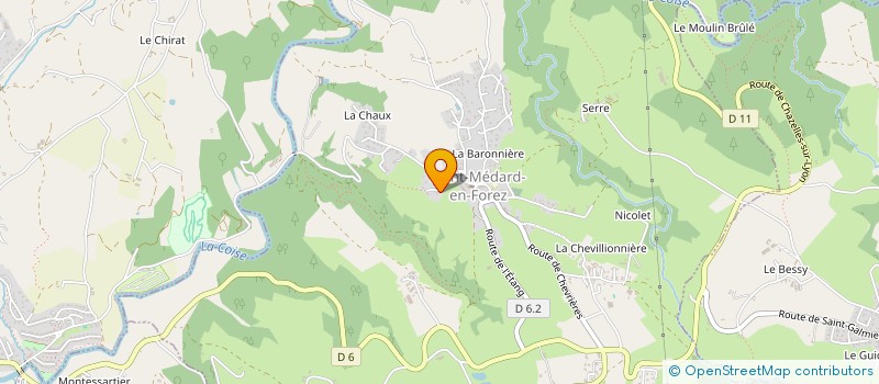 localisation de l'entreprise MONSIEUR JEROME RABUT  SAINT-MEDARD-EN-FOREZ