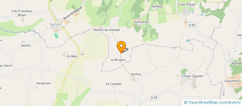 localisation de l'entreprise MONSIEUR JEROME RAOULT à MAGOAR
