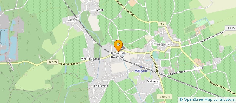 localisation de l'entreprise MONSIEUR JEROME RAOULT  LABASTIDE-SUR-BESORGUES