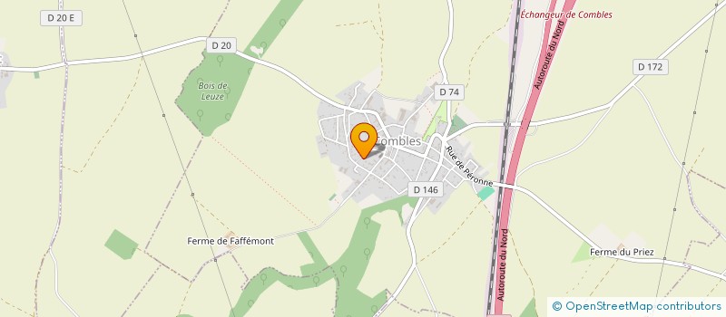 localisation de l'entreprise MONSIEUR JEROME RAULX  COMBLES