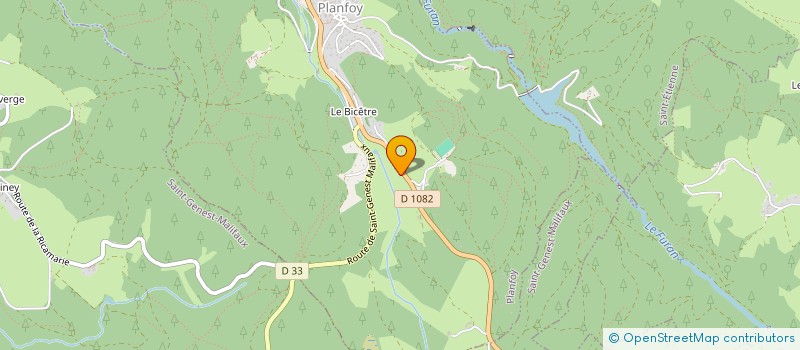 localisation de l'entreprise MONSIEUR JEROME REGARD-JACOBEZ  SAINT-GENEST-MALIFAUX