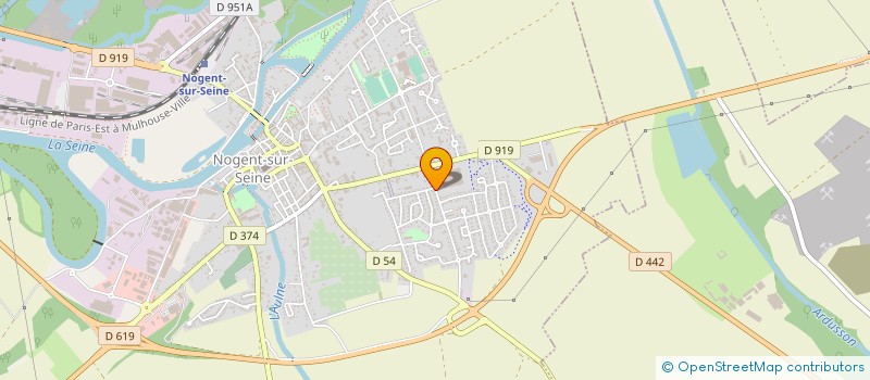 localisation de l'entreprise MONSIEUR JEROME REGAZZACCI  NOGENT-SUR-SEINE