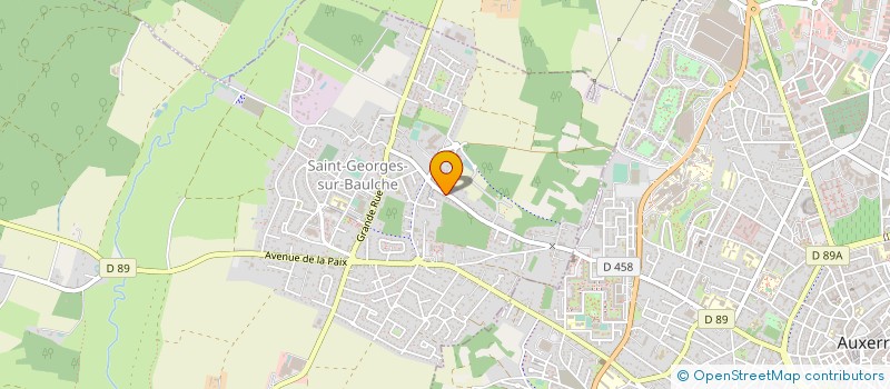 localisation de l'entreprise MONSIEUR JEROME REGNAULT  SAINT-GEORGES-SUR-BAULCHE