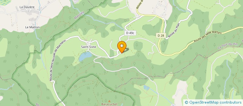 localisation de l'entreprise MONSIEUR JEROME REIGNER  MERLAS